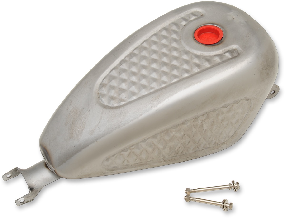 DRAG SPECIALTIES 63585D Custom Gas Tank - Diamond - 3 Gallons - Sportster