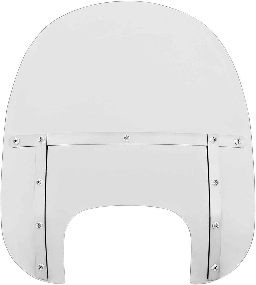 MEMPHIS SHADES MEM6200 Fats Windshield - Clear - 17" - FLFB/S